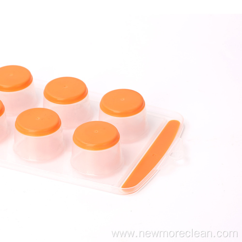 Easy-Release TPR & Flexible 10-Round Ice Cube Tray